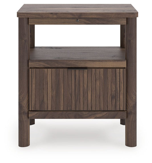 Pamytta - One Drawer Night Stand - Brown
