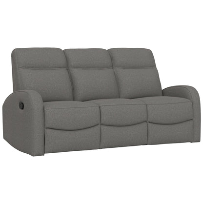 Manual Reclining Sofa With Dual Independent Recliners