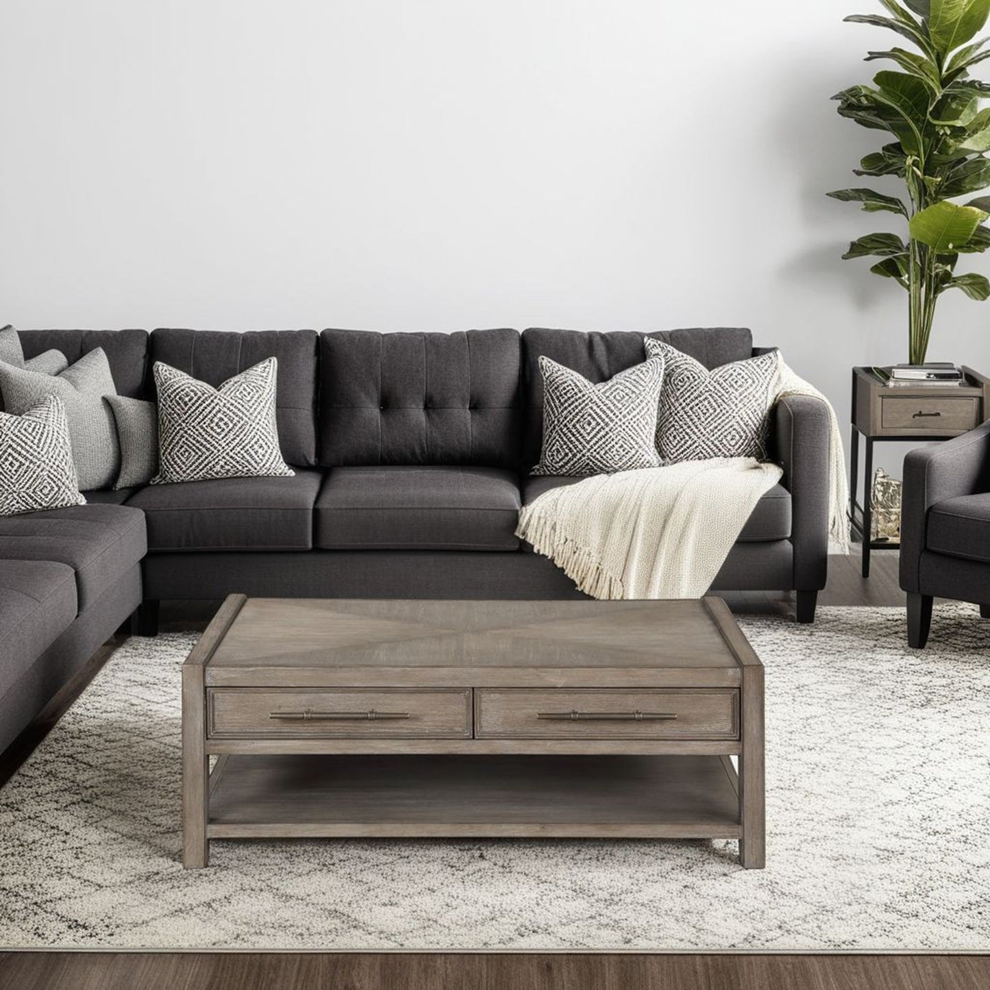 Cypress Lane - Coffee Table - White Oak