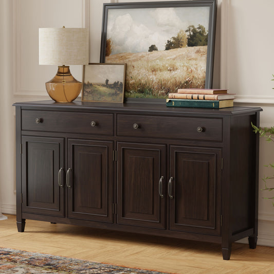 Connaught - Large Sideboard Buffet Storage Cabinet - Brown