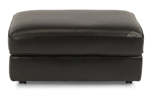 Vail - Leather Cocktail Ottoman