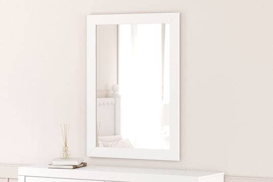 Mollviney - Bedroom Mirror - White