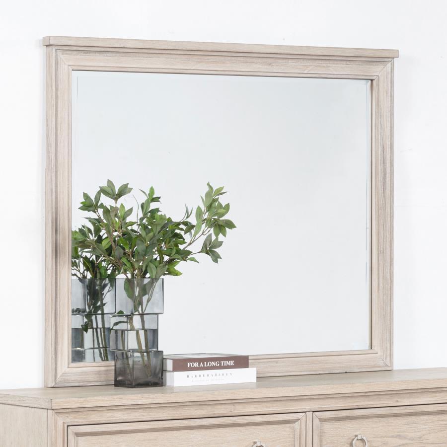 Pembroke - Dresser Mirror - Washed Oak