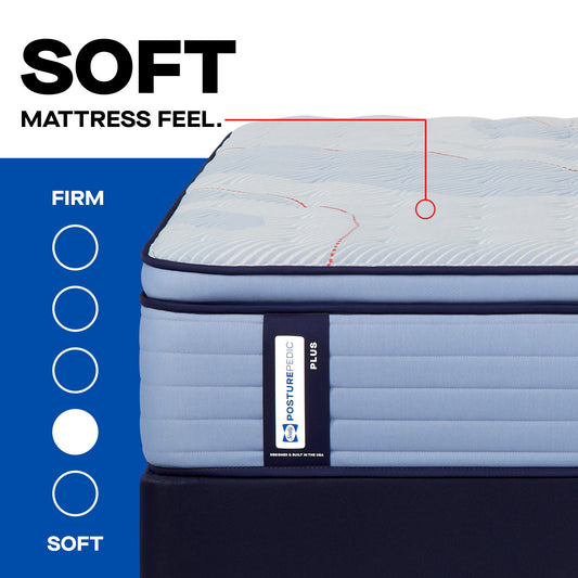 Posturepedic Plus - Hagerstown Euro Pillow Top Soft