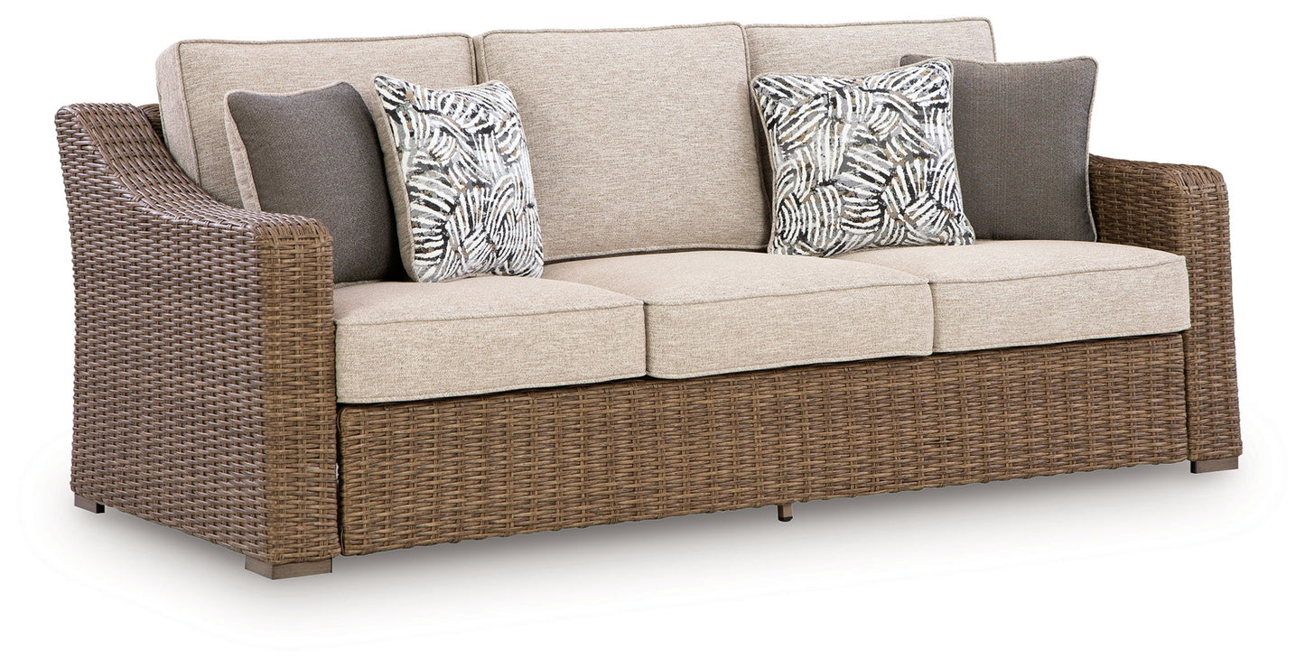 Laguna Heights - Sofa With Cushion - Beige