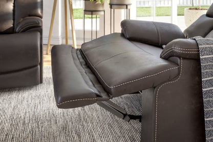 Clive - Power Recliner With Power Headrest & Lumbar - Clove