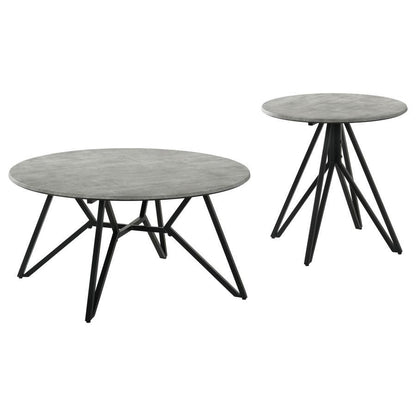Hadi - Round Smarttop Coffee Table Set