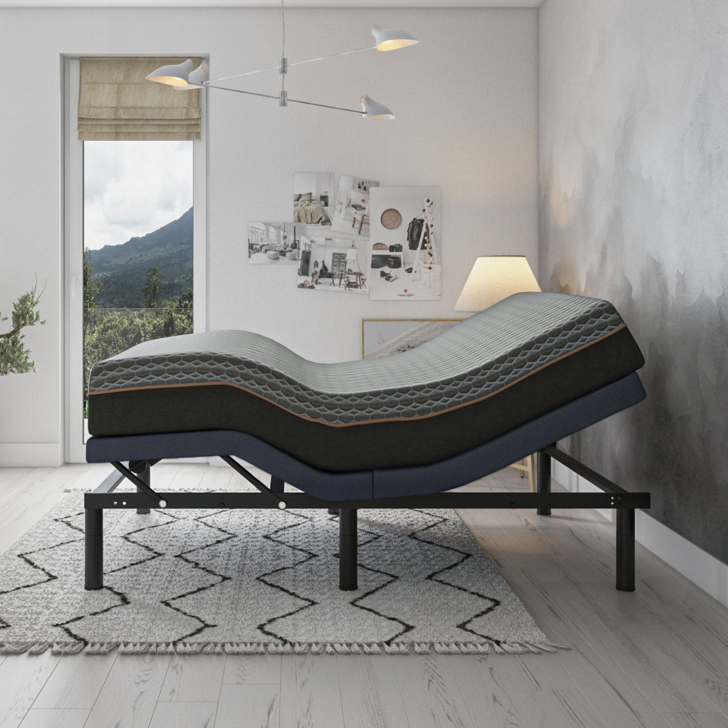 Bt3000 - Adjustable Bed Base With Head And Foot Position Adjustment