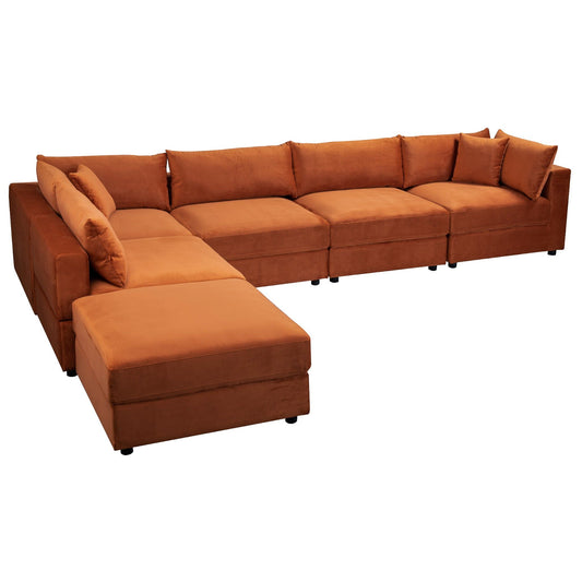 Uptown - Modular Sofa - Burnt Orange