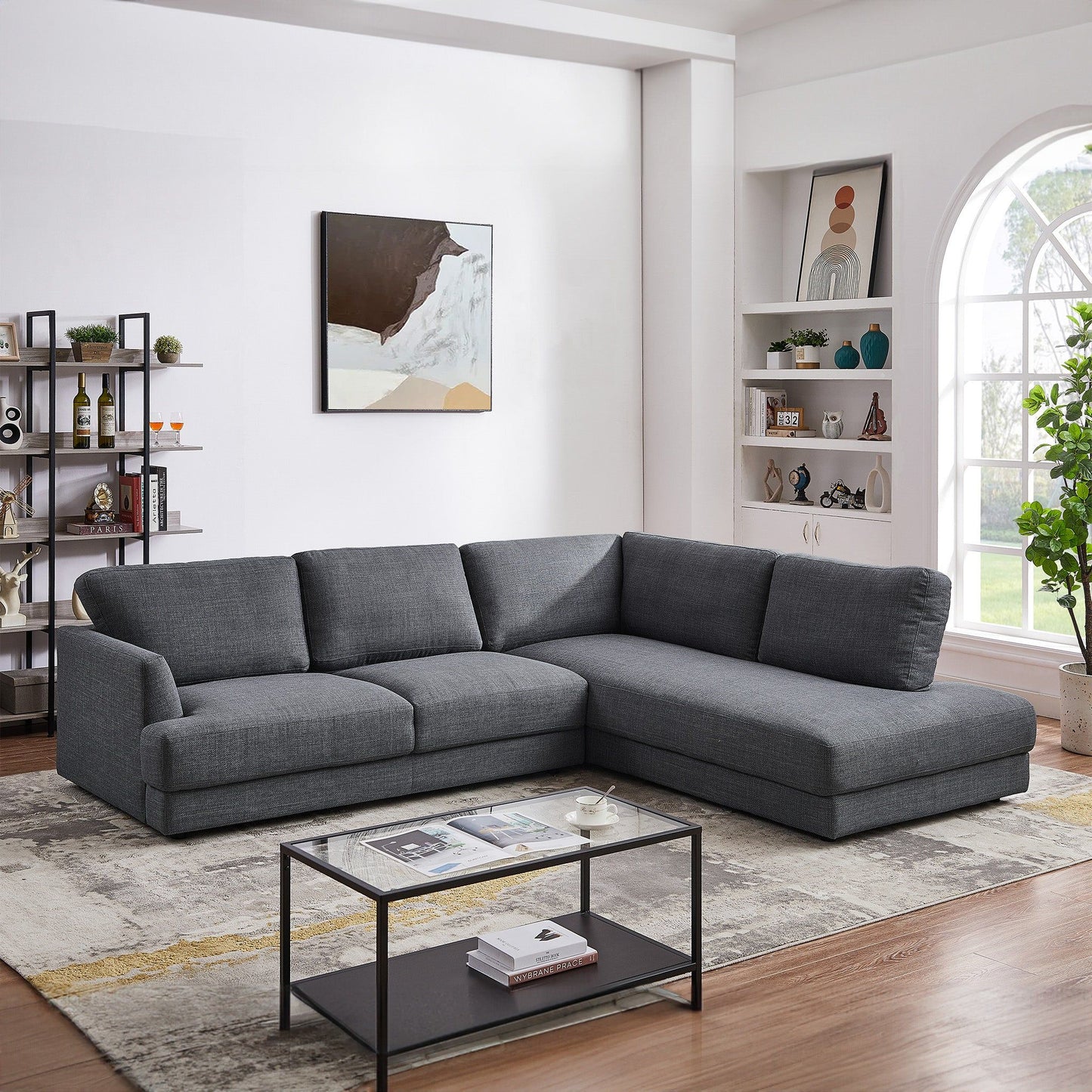 Glander - Comfortable Cozy Sectional Sofa