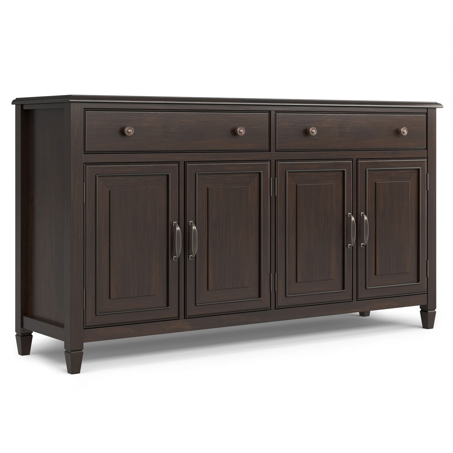 Connaught - Large Sideboard Buffet Storage Cabinet - Brown