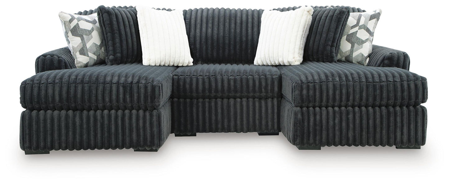 Midnight-Madness - Sectional - Gunmetal