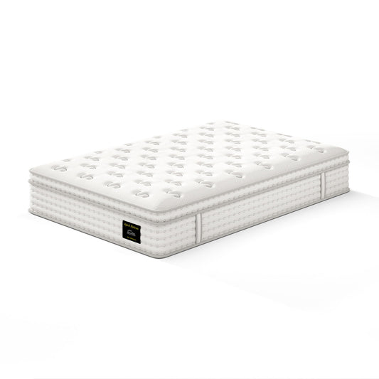12'' Hybrid Mattress, Memory Foam & Pocket Springs For Pressure Relief