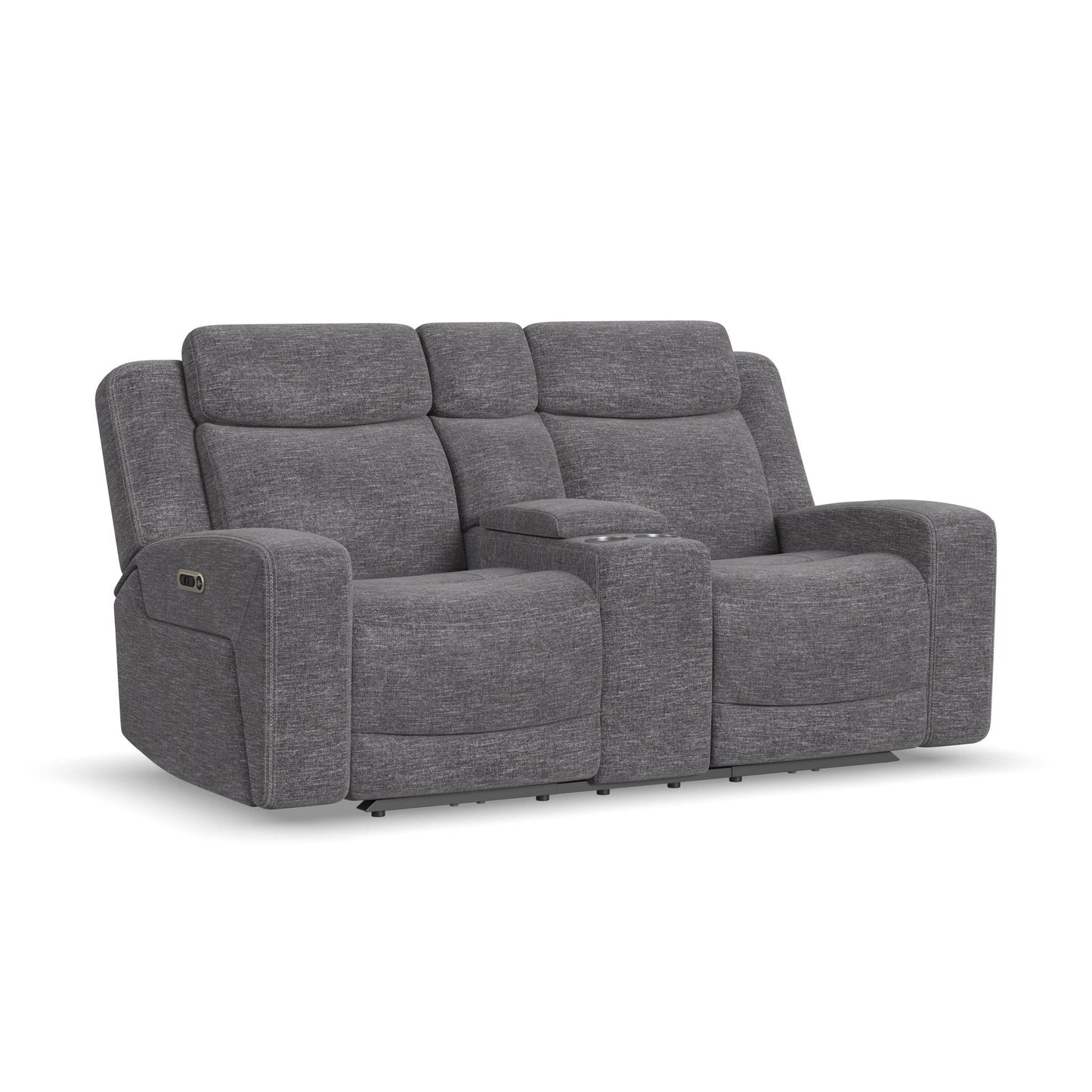 Ridge - Power Reclining Loveseat With Console And Power Headrests