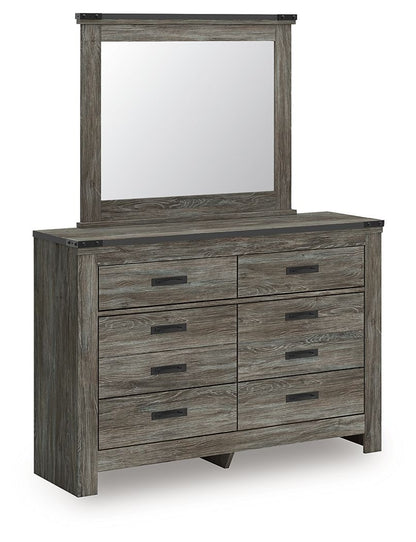 Frandern - Bookcase Panel Bedroom Set