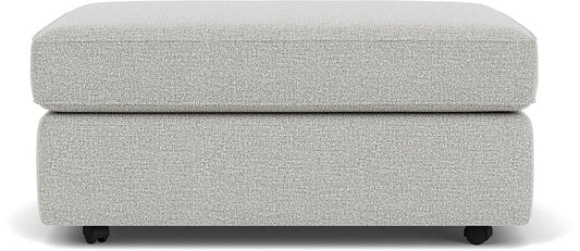 Vail - Fabric Cocktail Ottoman With Casters