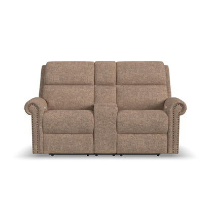 Bernard - Loveseat With Nailhead Trim