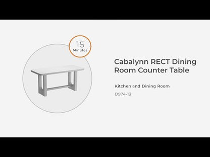 Cabalynn - Rectangular Dining Room Table